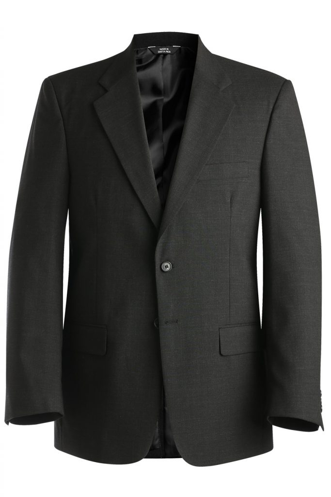 Men’s Wool Blend Blazer Charcoal Grunt Apparel Workwear Custom Work