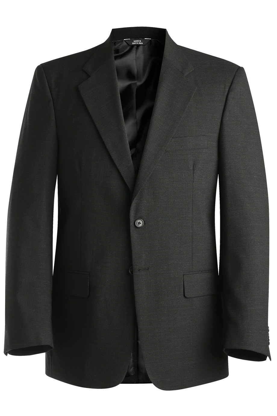 Men’s Wool Blend Blazer Charcoal – Grunt Apparel Workwear | Custom Work ...